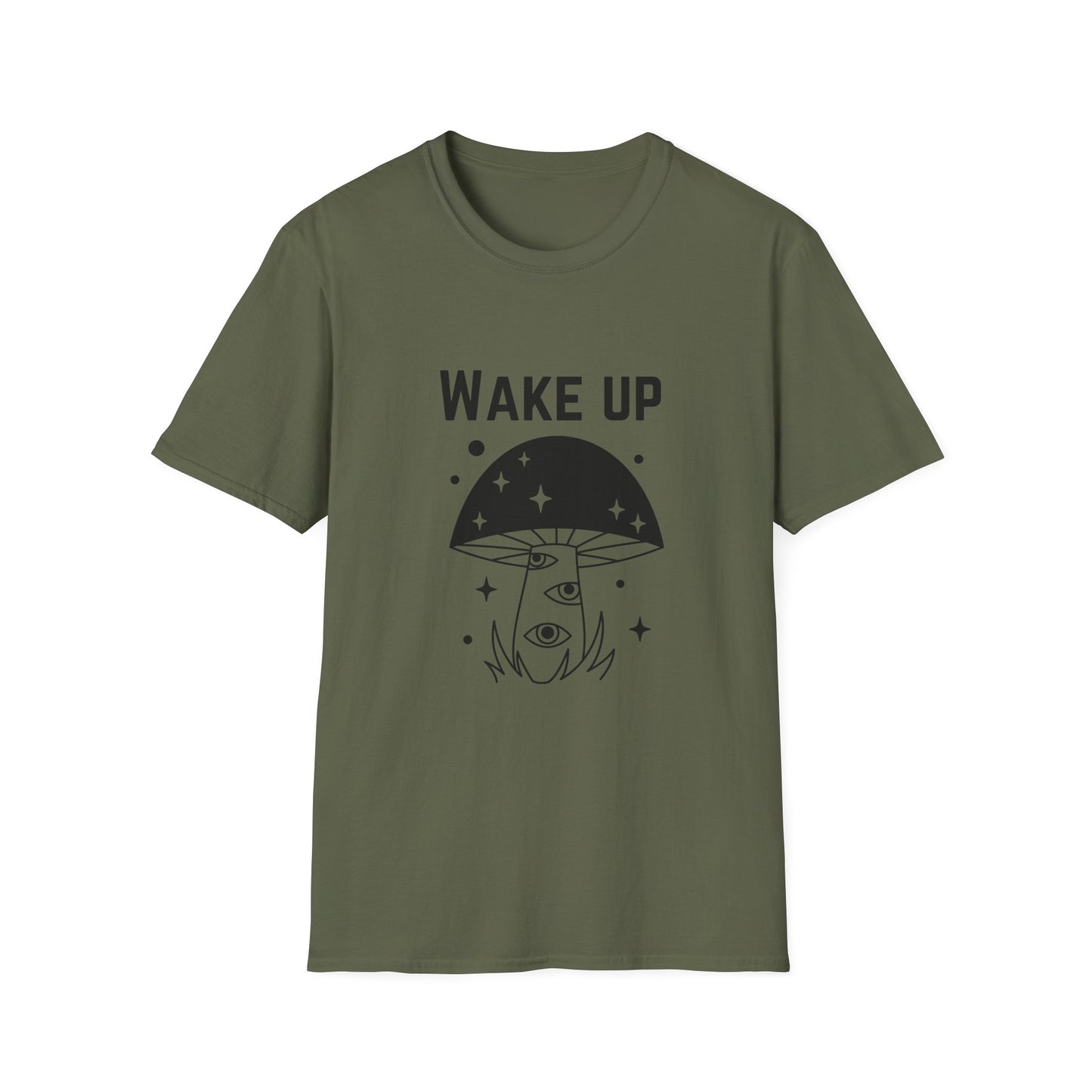Wake Up Unisex Softstyle T-Shirt - Stylish and Comfy Tee for Daily Inspiration