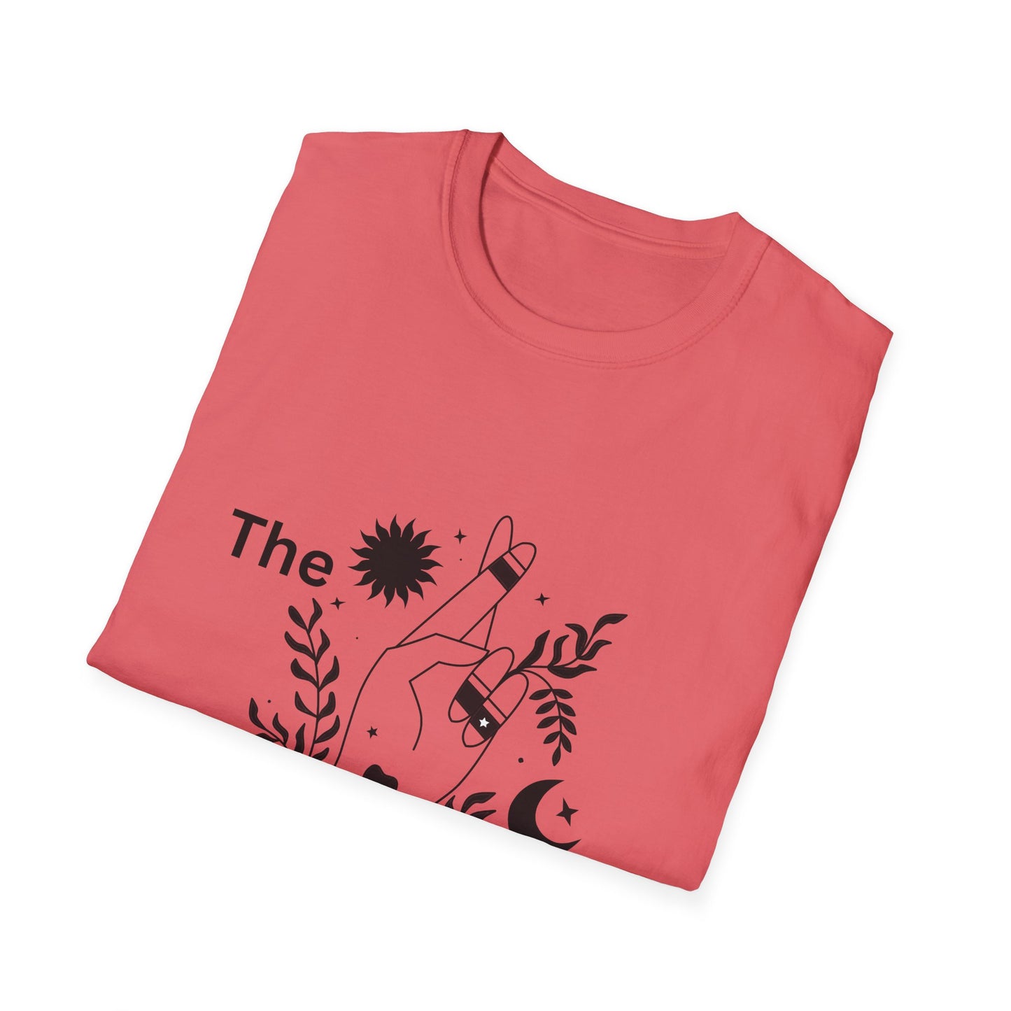 Unisex Softstyle T-Shirt - "The Knowing" Floral Graphic Tee