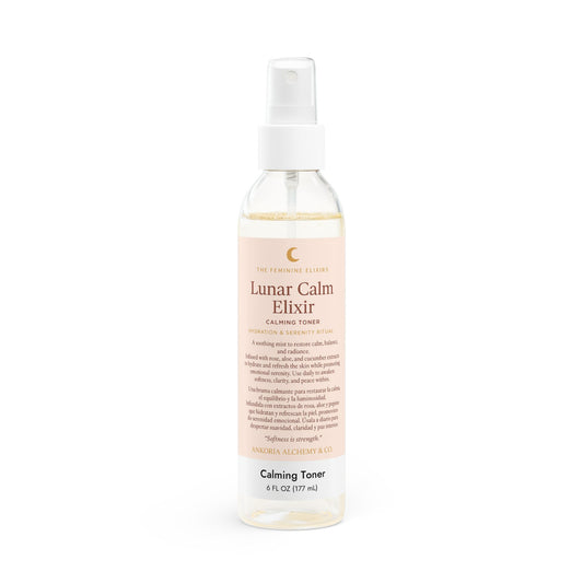 🌙 Lunar Calm Elixir  Calming Toner | Hydration & Serenity Ritual, 6oz