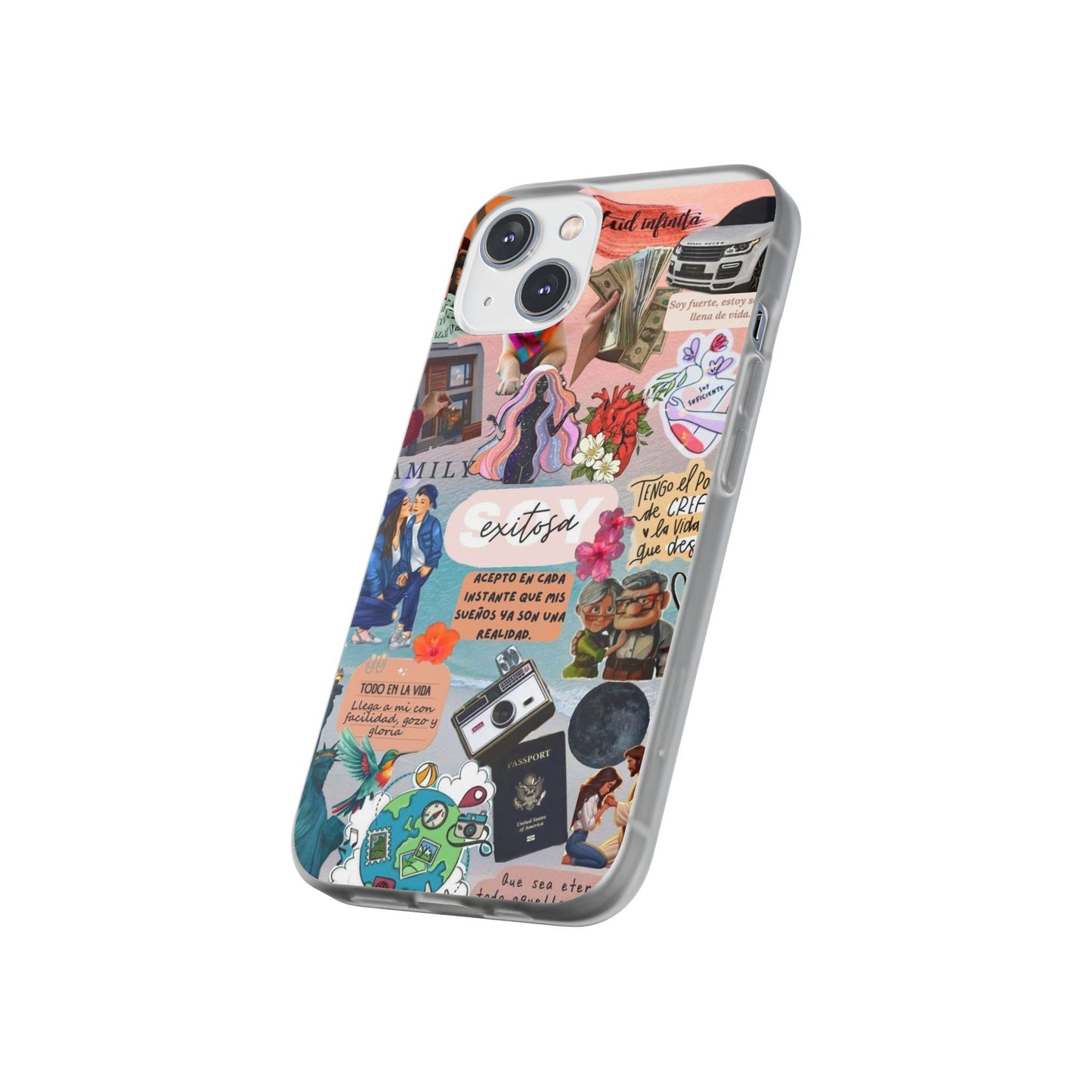 Colorful Inspirational Phone Case, Motivational iPhone Cover, Fun Phone Accessory, Unique Gift for Creative Souls, Flexible Cases for [...]