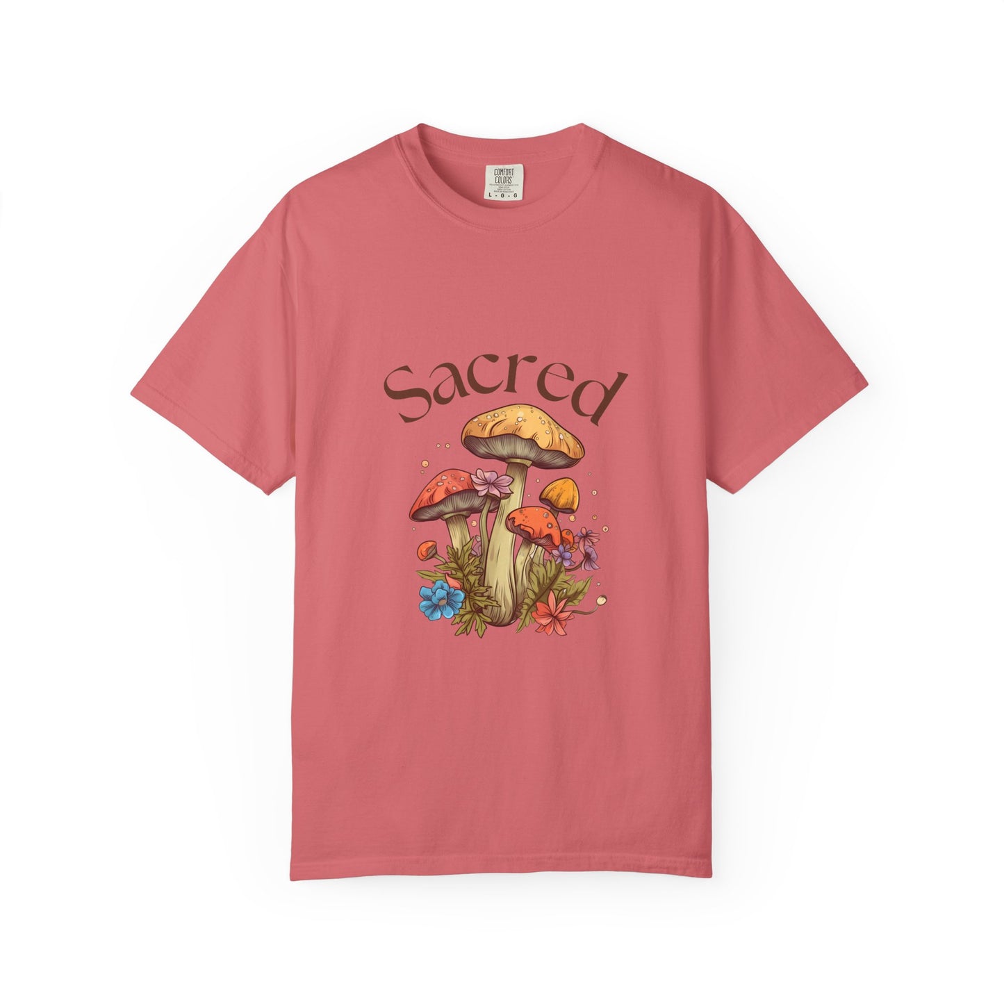 Sacred Mushroom Unisex Garment-Dyed T-Shirt