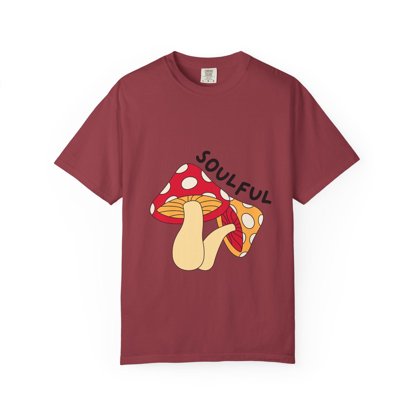 Soulful Mushroom Unisex T-shirt - Eye-catching, Comfortable Casual Wear