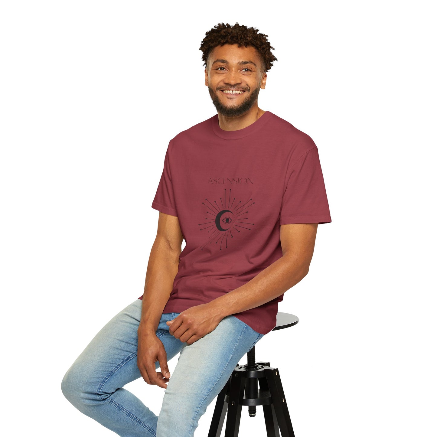 Ascension Graphic Unisex T-Shirt - Spiritual Eye Design