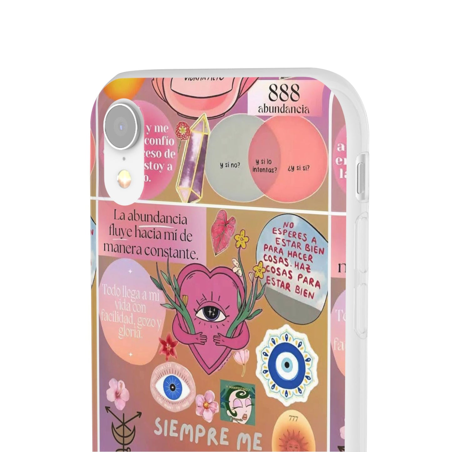 Colorful Affirmation Phone Cases, Positive Vibe Cases for iPhone, Flexible Phone Protection, Unique Gifts for Friends