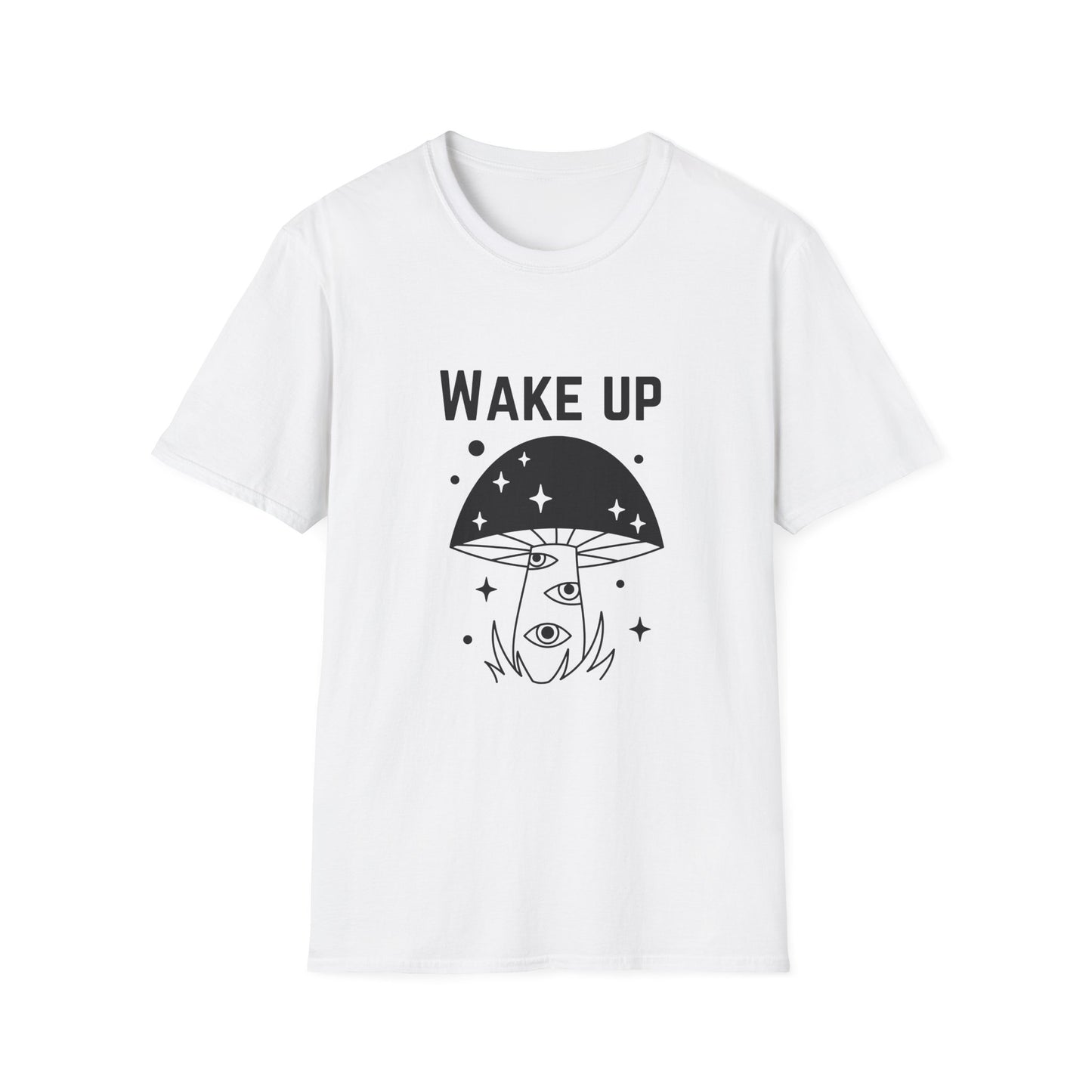 Wake Up Unisex Softstyle T-Shirt - Stylish and Comfy Tee for Daily Inspiration