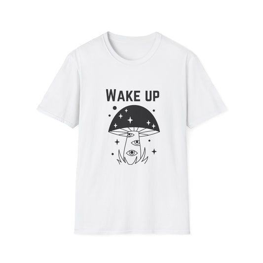 Wake Up Unisex Softstyle T-Shirt - Stylish and Comfy Tee for Daily Inspiration