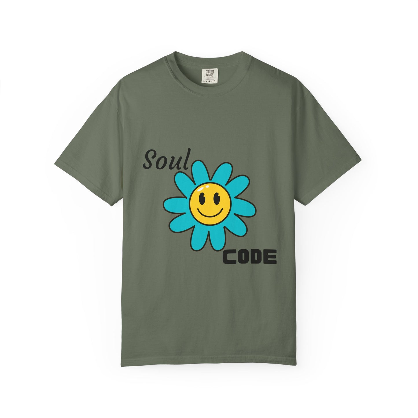 Soul Code Smiley Flower Unisex T-Shirt