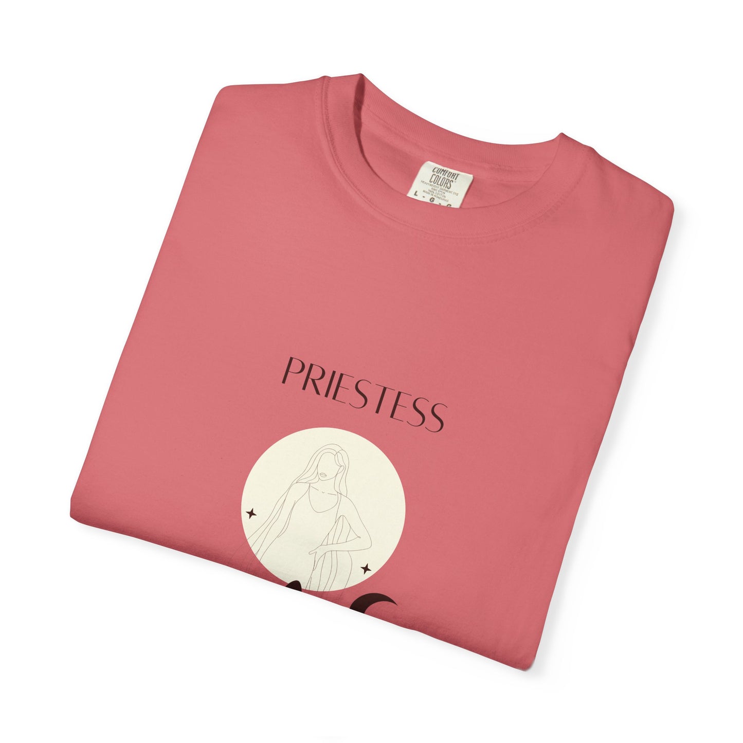 Bohemian Priestess T-Shirt | Unisex Garment-Dyed Tee for Spiritual Souls