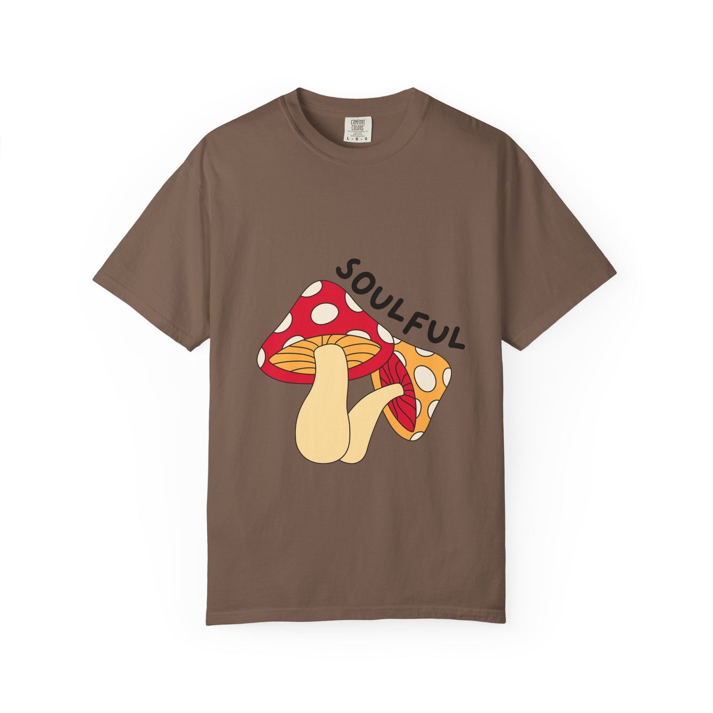 Soulful Mushroom Unisex T-shirt - Eye-catching, Comfortable Casual Wear