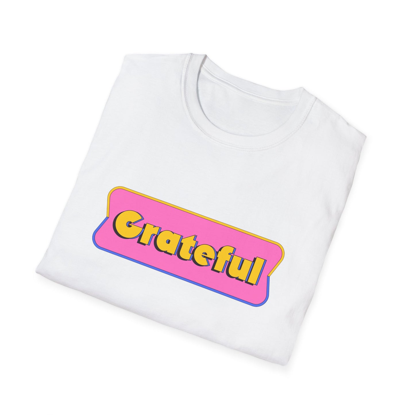 Grateful Retro Unisex Softstyle T-Shirt