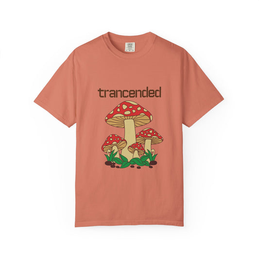 Trancended Mushroom Unisex Garment-Dyed T-Shirt