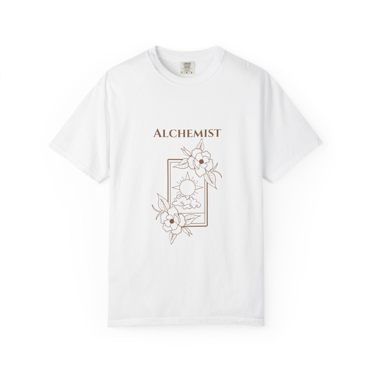 Alchemy Floral Unisex T-Shirt - Boho Style Graphic Tee