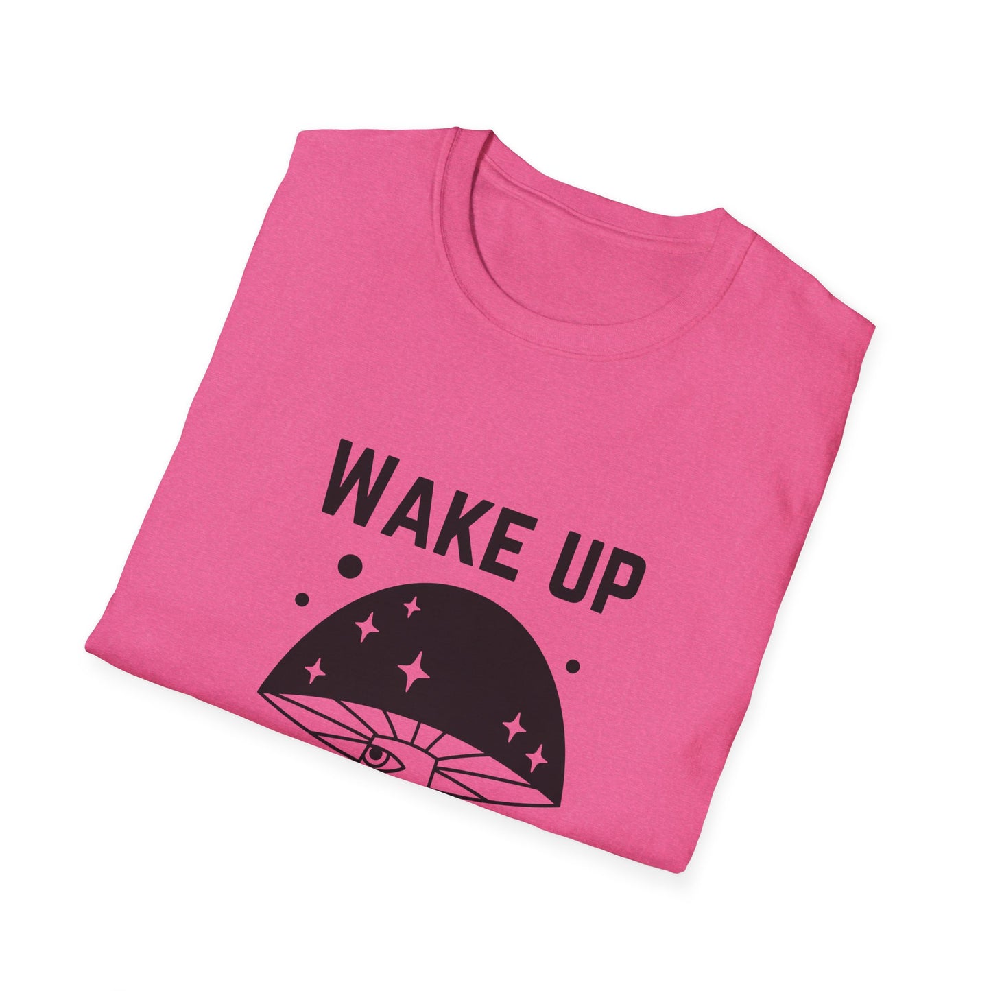 Wake Up Unisex Softstyle T-Shirt - Stylish and Comfy Tee for Daily Inspiration
