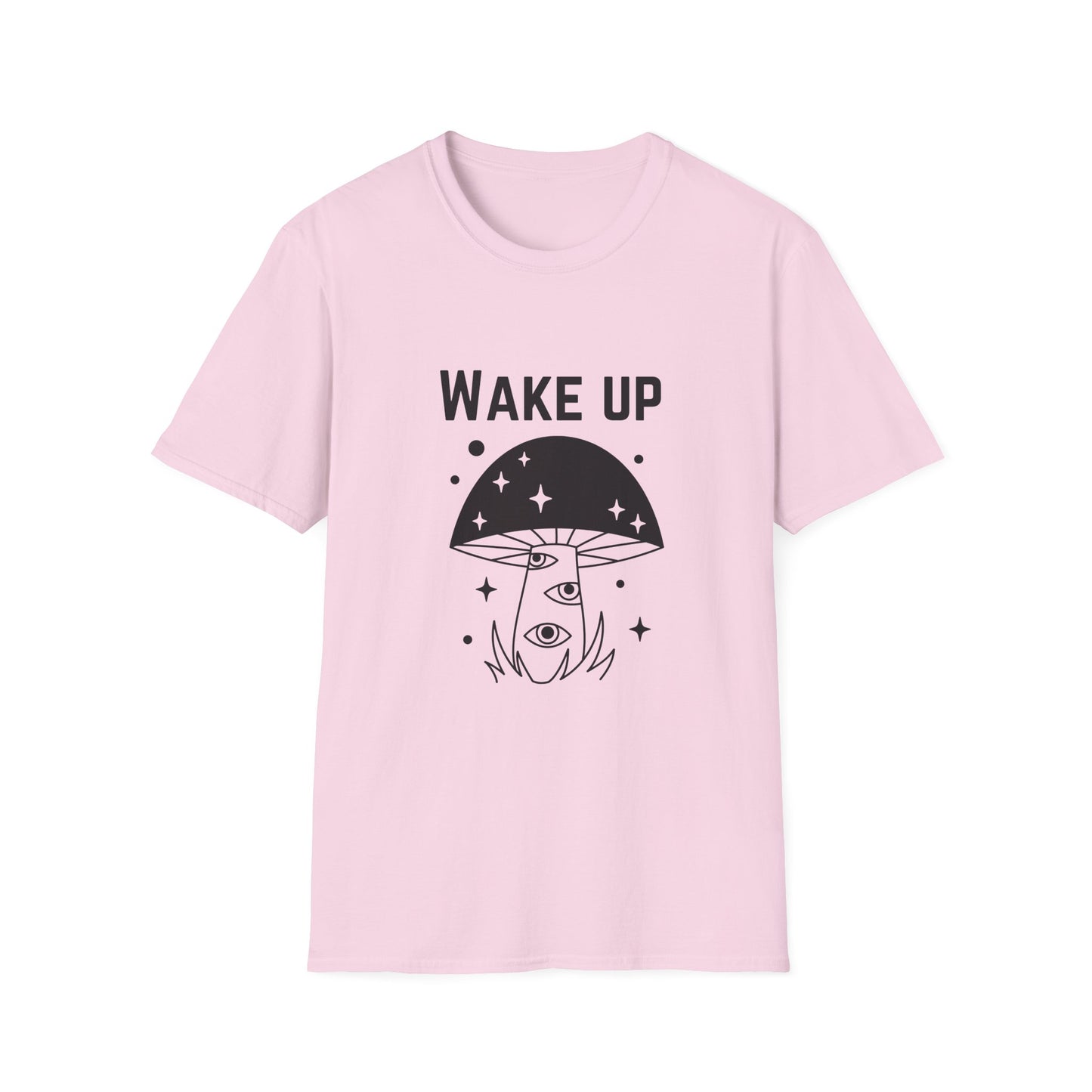 Wake Up Unisex Softstyle T-Shirt - Stylish and Comfy Tee for Daily Inspiration