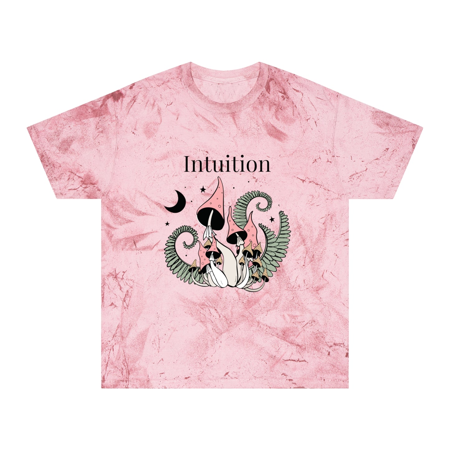 Intuition Unisex Color Blast T-Shirt - Bohemian Vibe for Nature Lovers