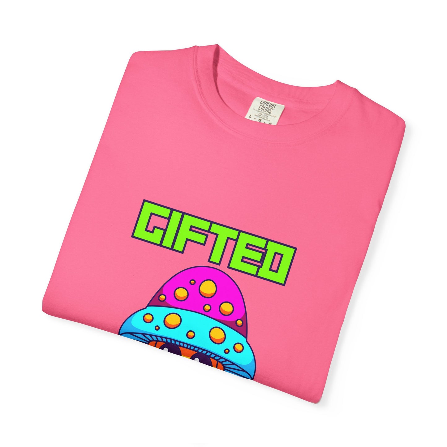 Gifted Mushroom T-Shirt - Colorful Unisex Garment-Dyed Tee