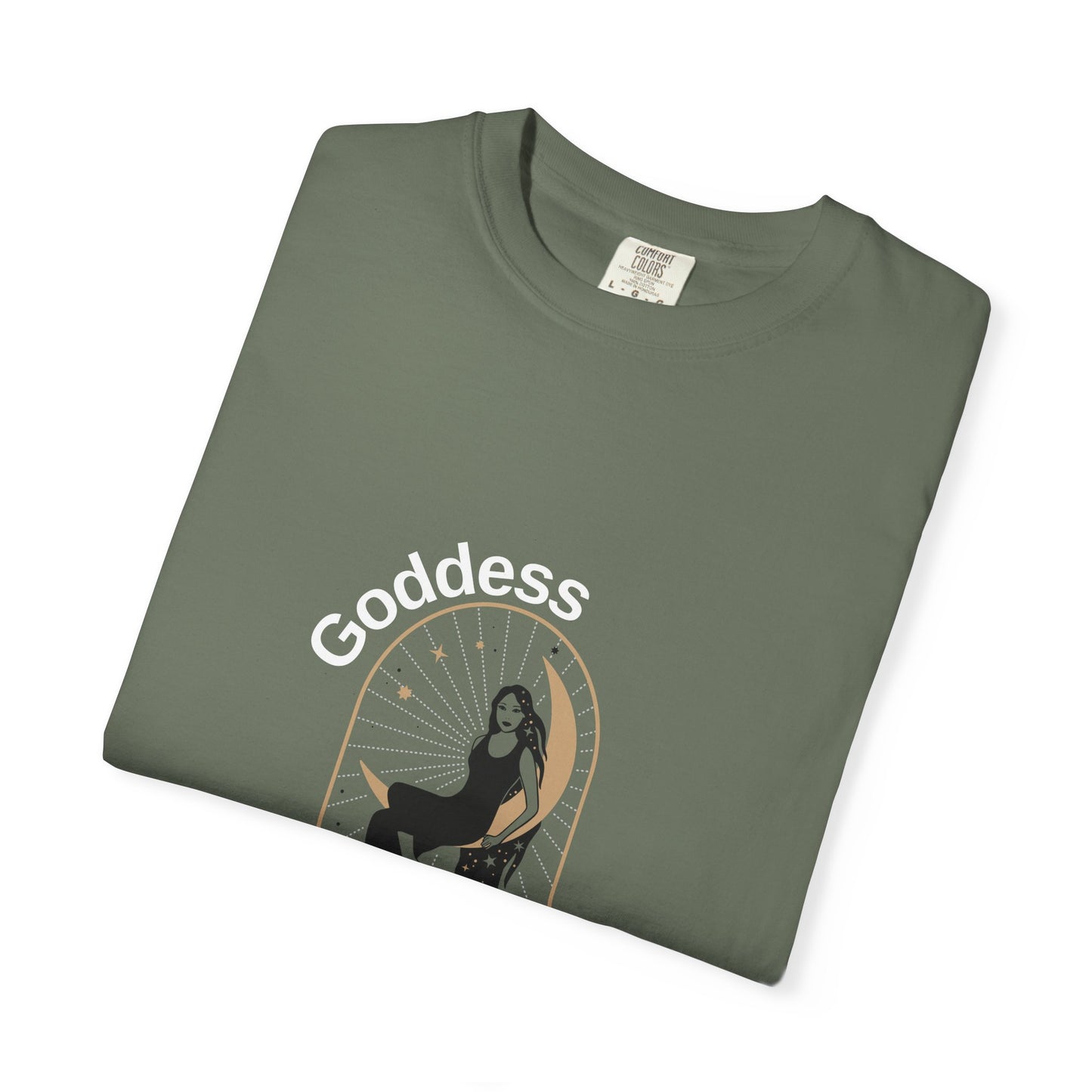 Goddess Vibes Unisex Garment-Dyed T-Shirt