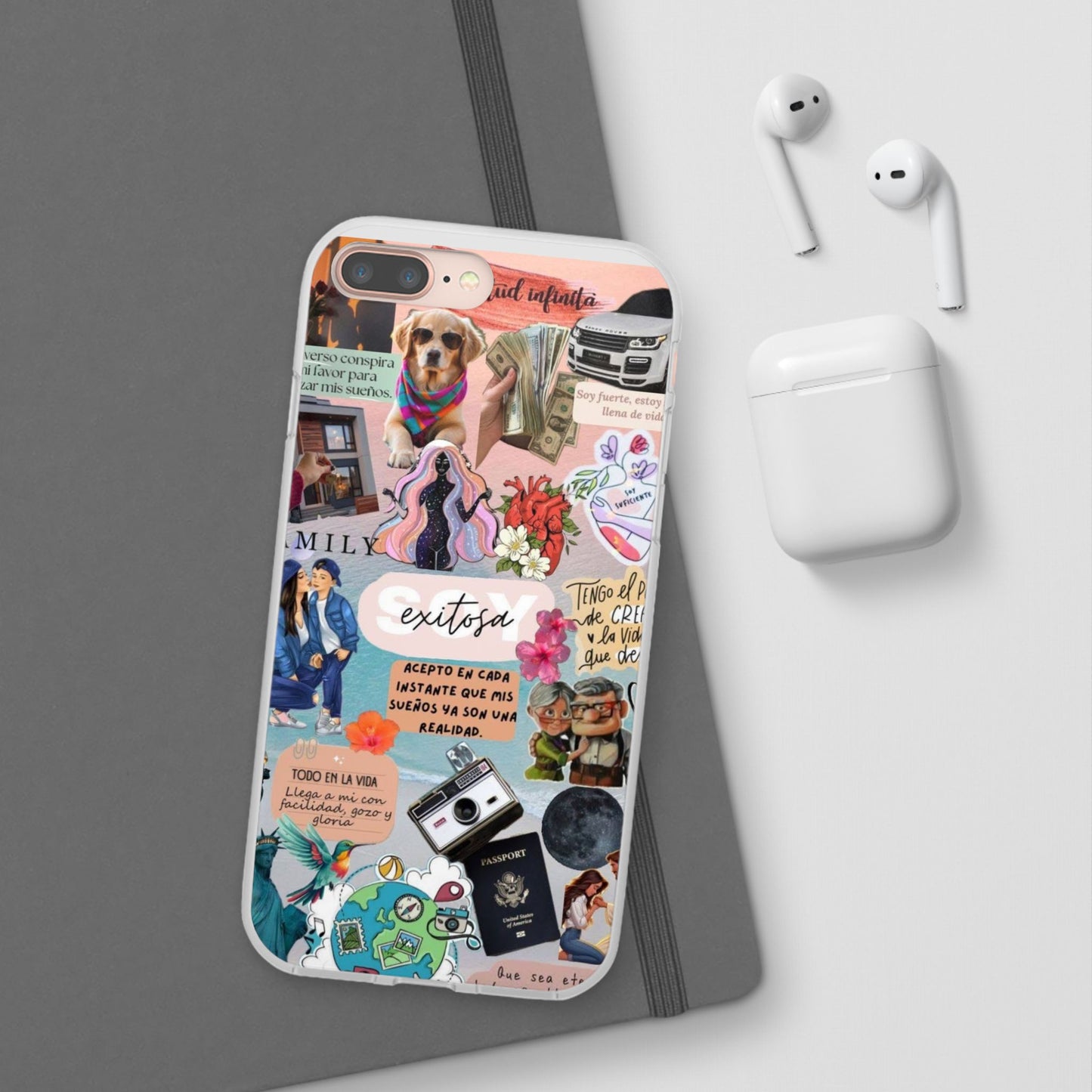 Colorful Inspirational Phone Case, Motivational iPhone Cover, Fun Phone Accessory, Unique Gift for Creative Souls, Flexible Cases for [...]