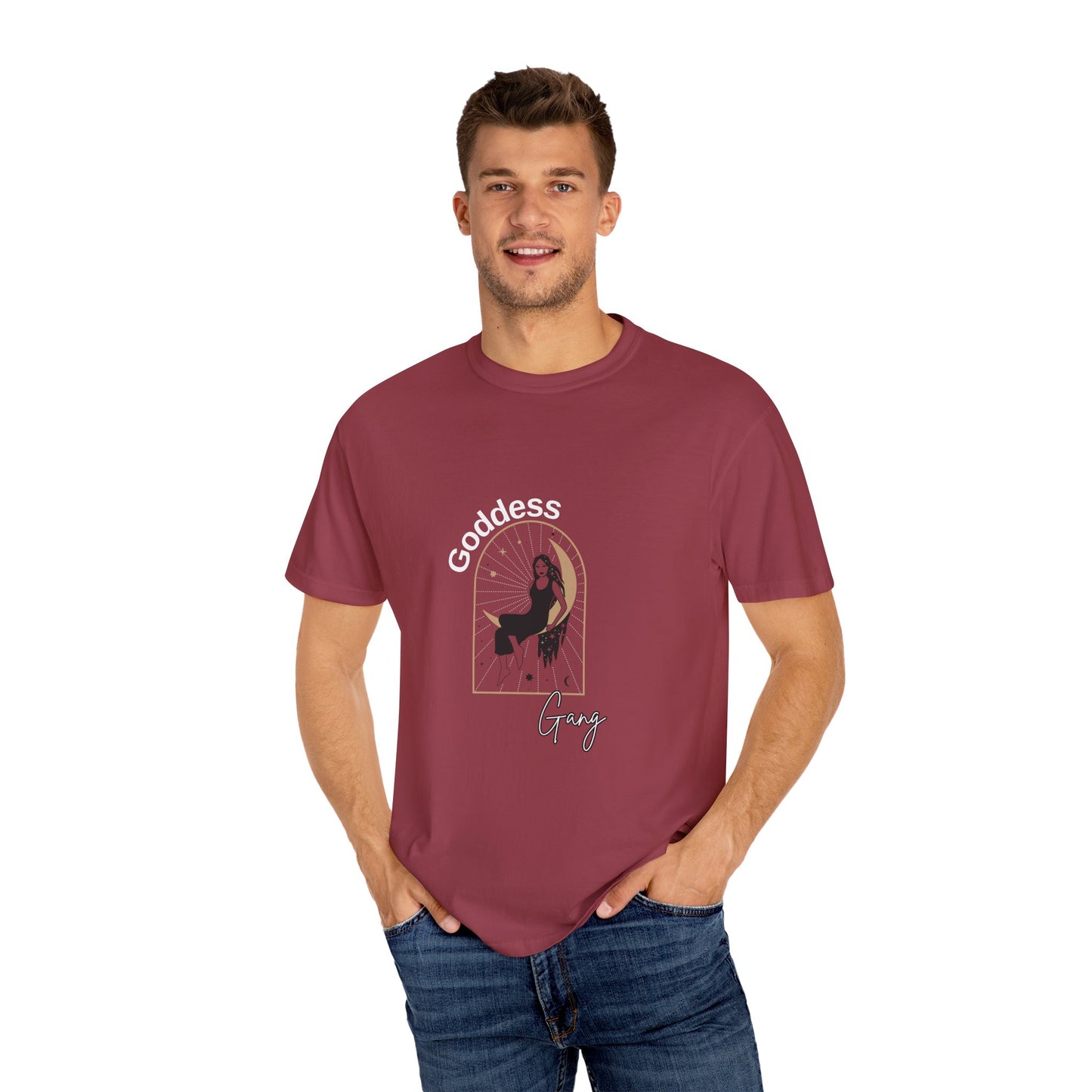Goddess Vibes Unisex Garment-Dyed T-Shirt