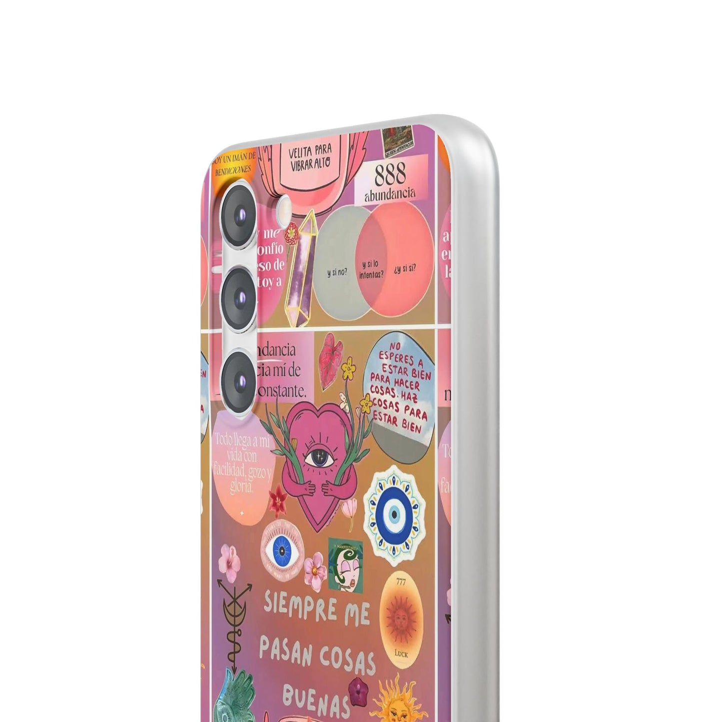 Colorful Affirmation Phone Cases, Positive Vibe Cases for iPhone, Flexible Phone Protection, Unique Gifts for Friends