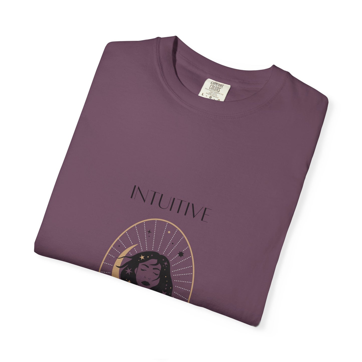 Intuitive Unisex Garment-Dyed T-Shirt | Astrology-Inspired Design