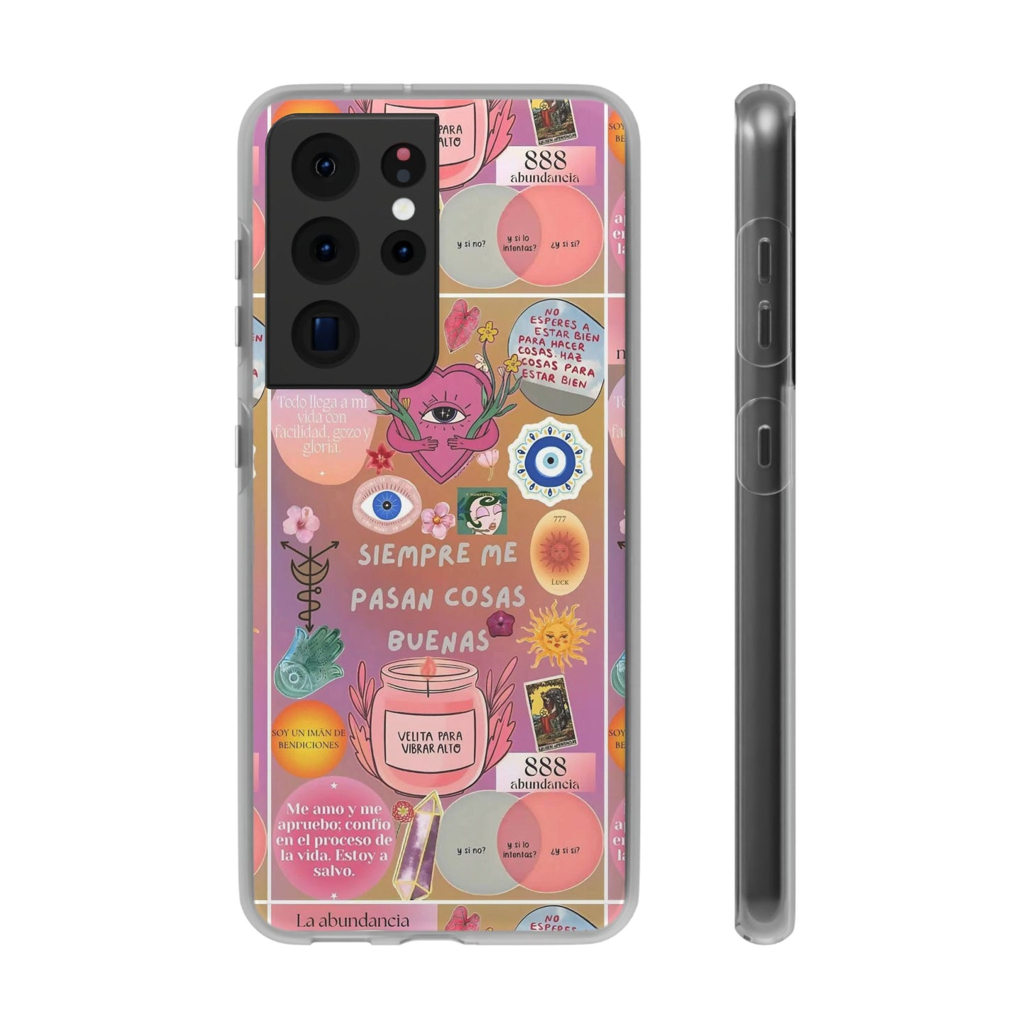 Colorful Affirmation Phone Cases, Positive Vibe Cases for iPhone, Flexible Phone Protection, Unique Gifts for Friends