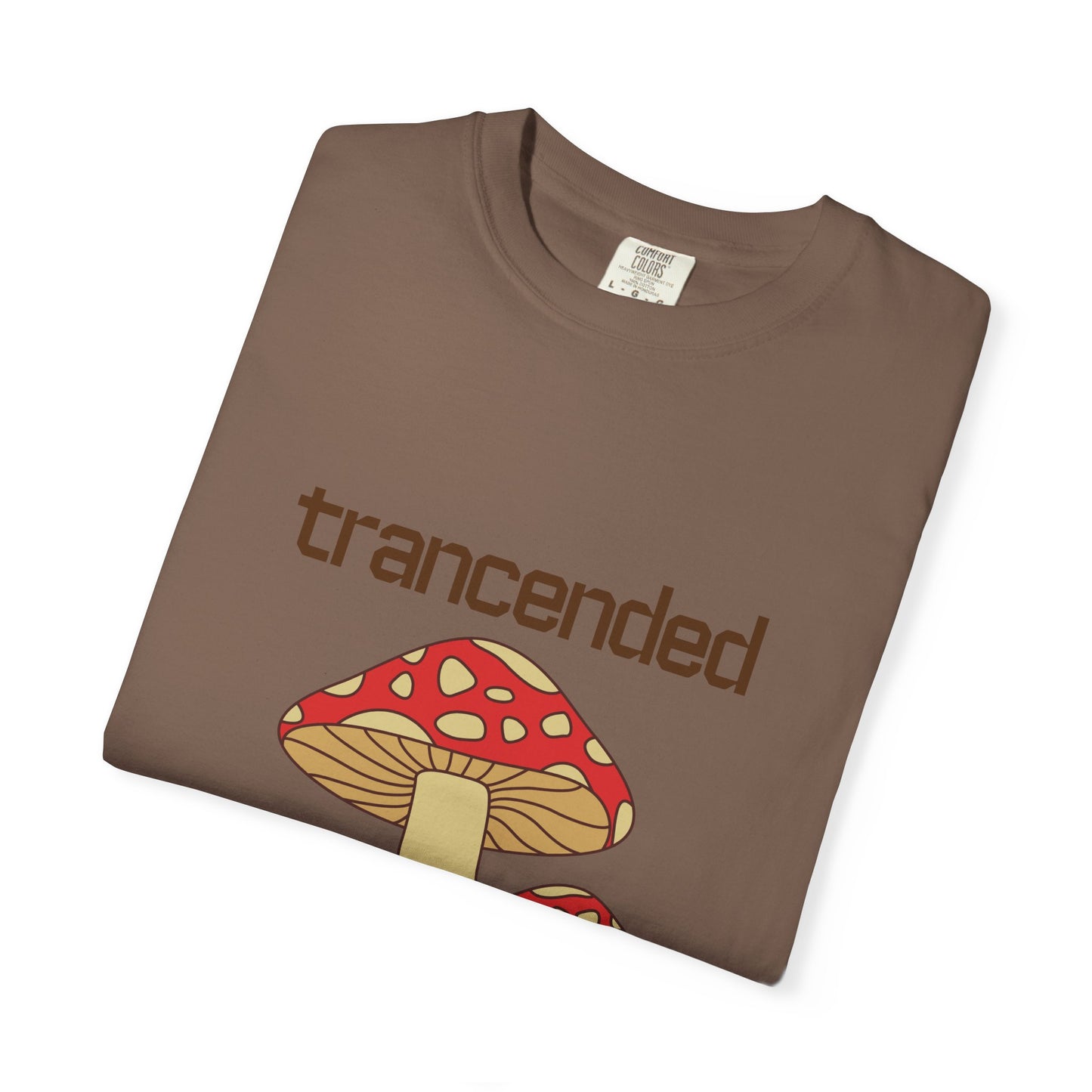 Trancended Mushroom Unisex Garment-Dyed T-Shirt