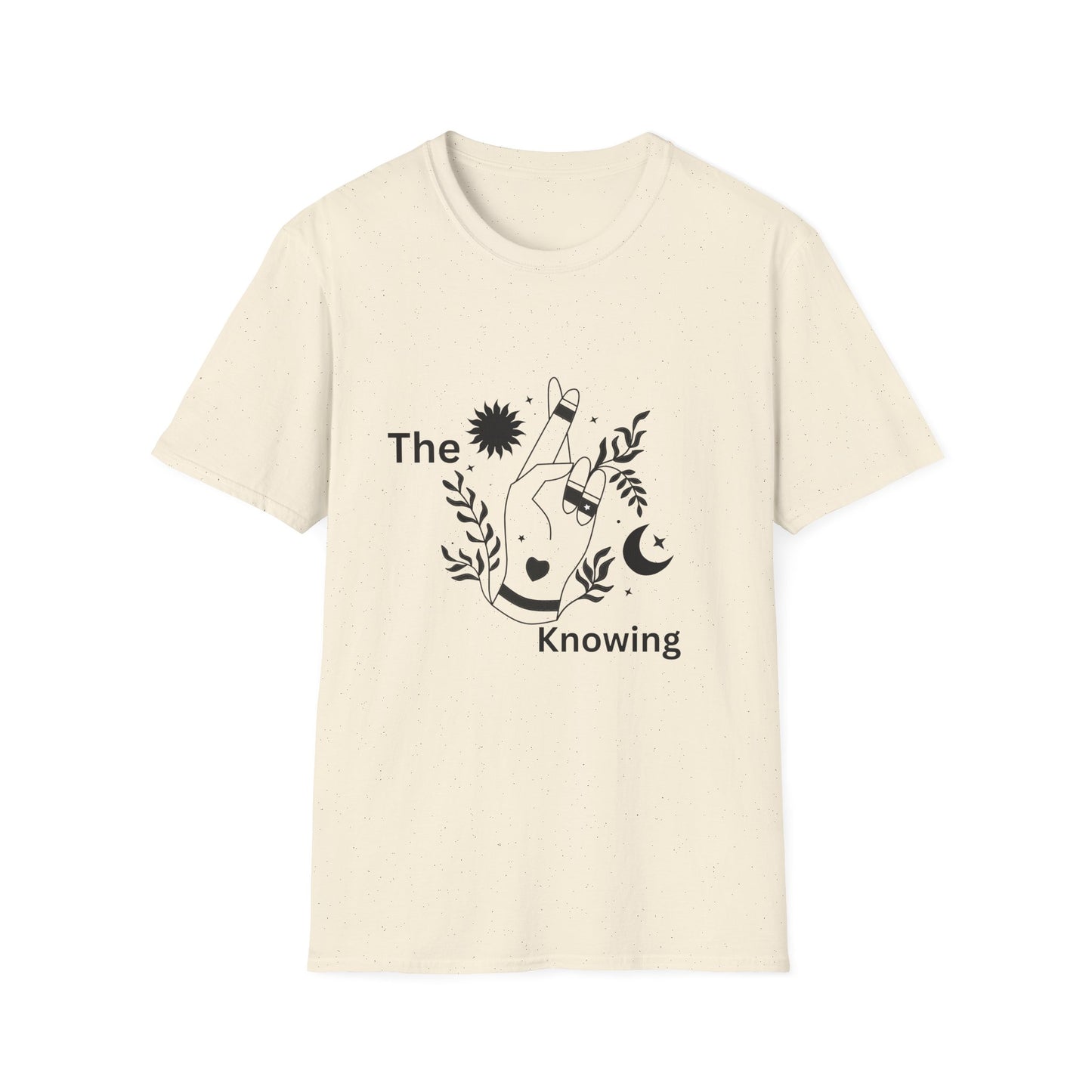 Unisex Softstyle T-Shirt - "The Knowing" Floral Graphic Tee