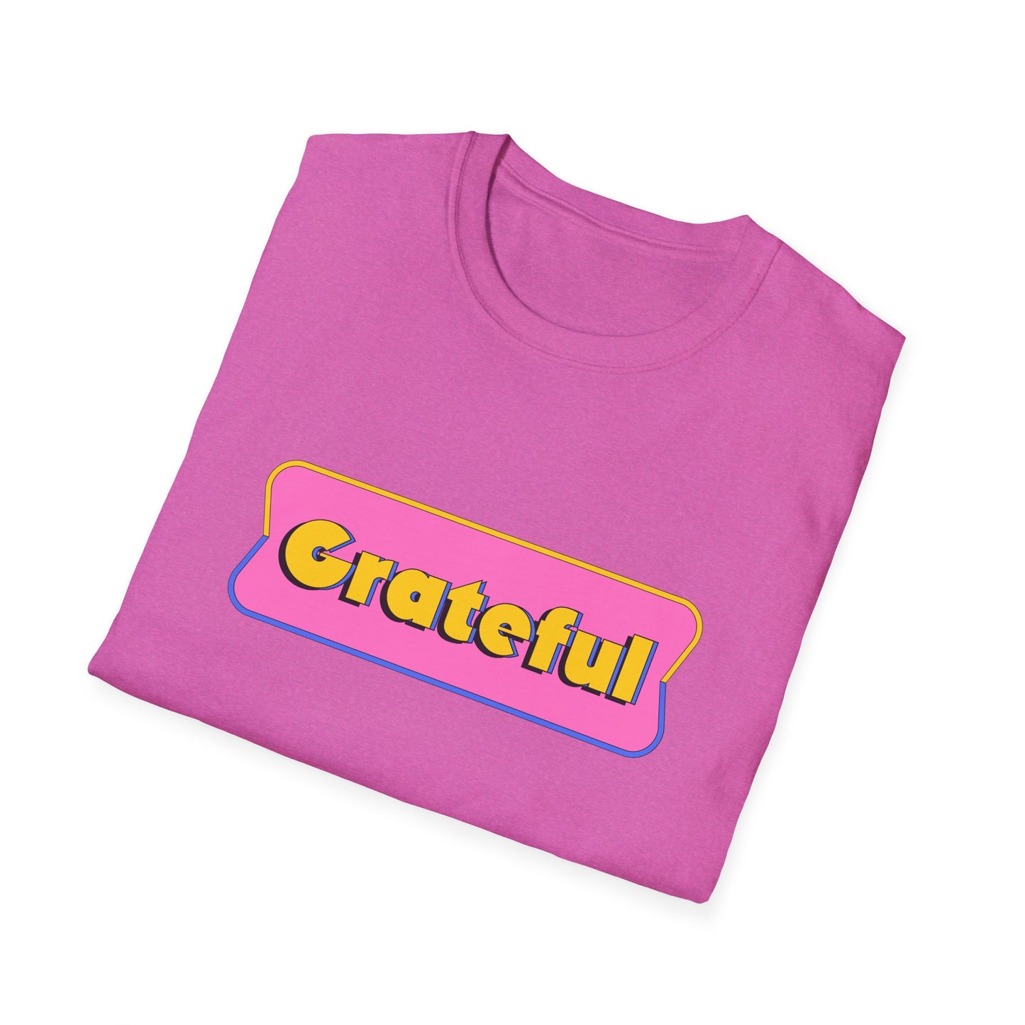 Grateful Retro Unisex Softstyle T-Shirt