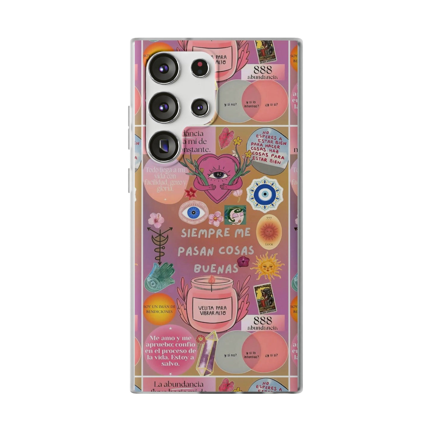 Colorful Affirmation Phone Cases, Positive Vibe Cases for iPhone, Flexible Phone Protection, Unique Gifts for Friends