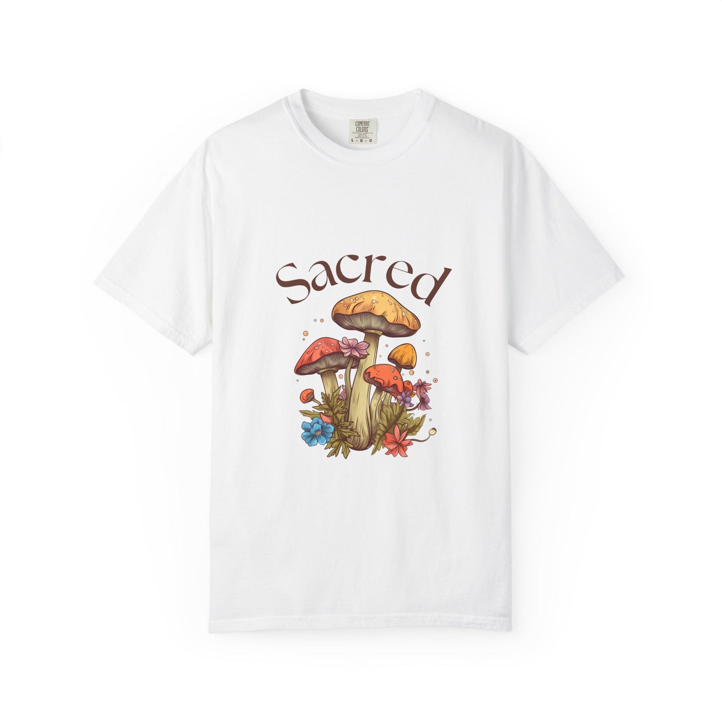 Sacred Mushroom Unisex Garment-Dyed T-Shirt