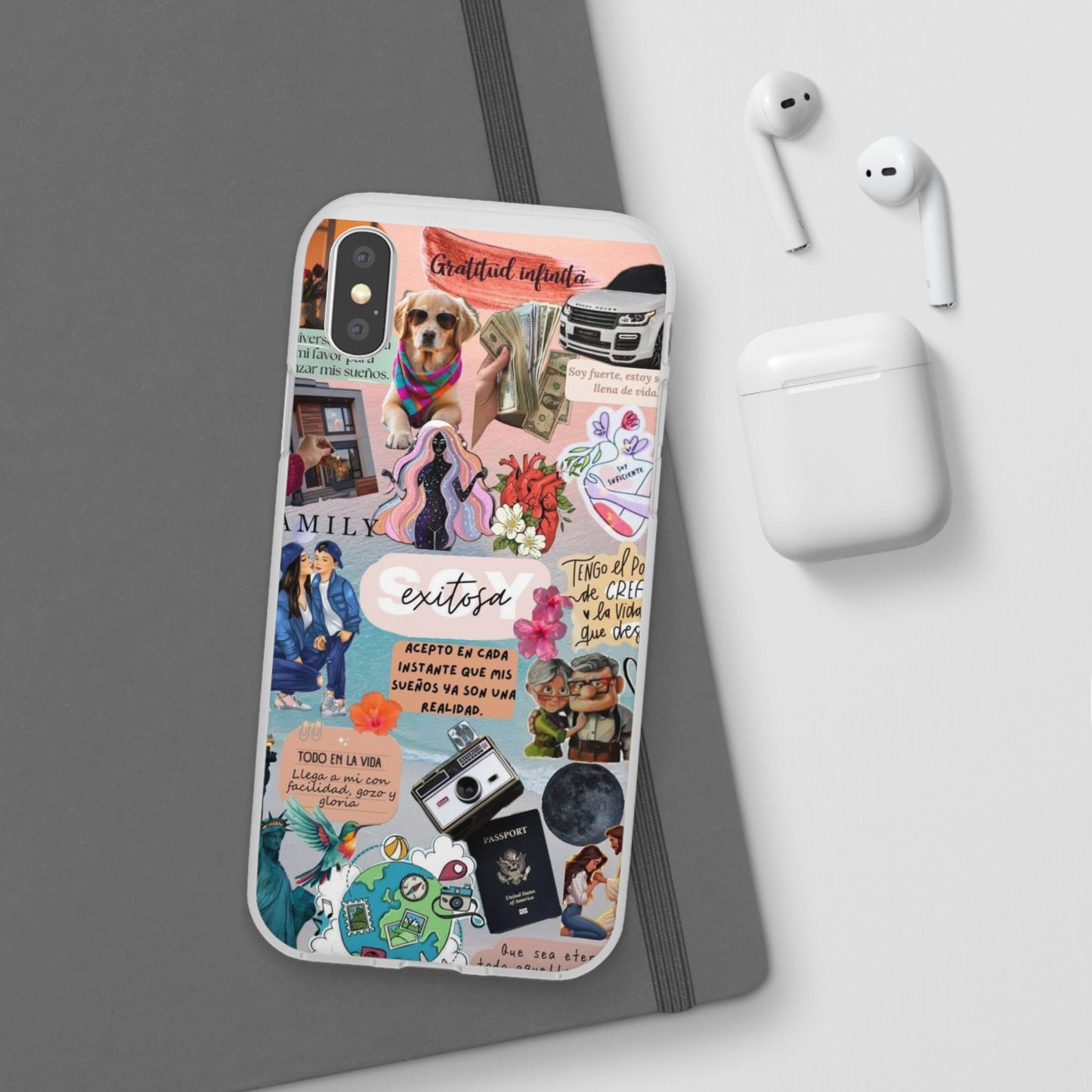 Colorful Inspirational Phone Case, Motivational iPhone Cover, Fun Phone Accessory, Unique Gift for Creative Souls, Flexible Cases for [...]