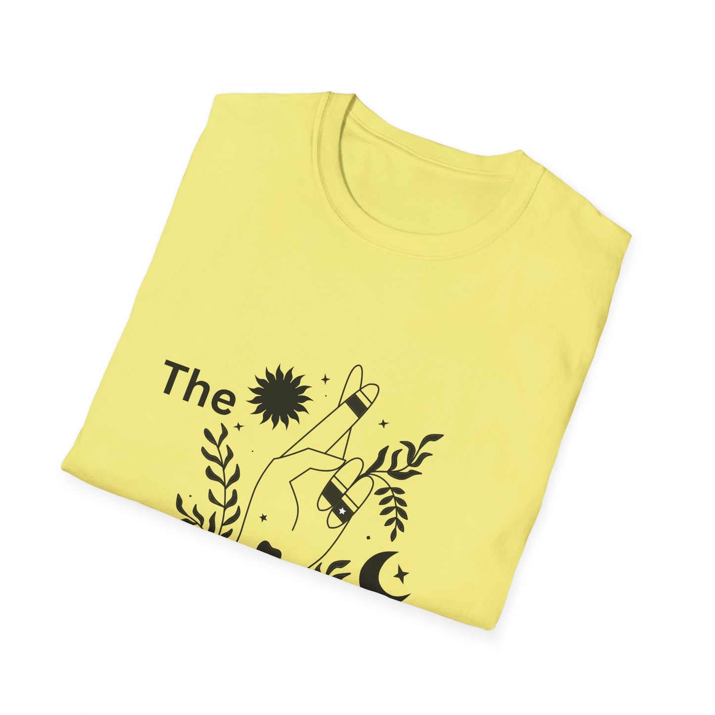 Unisex Softstyle T-Shirt - "The Knowing" Floral Graphic Tee