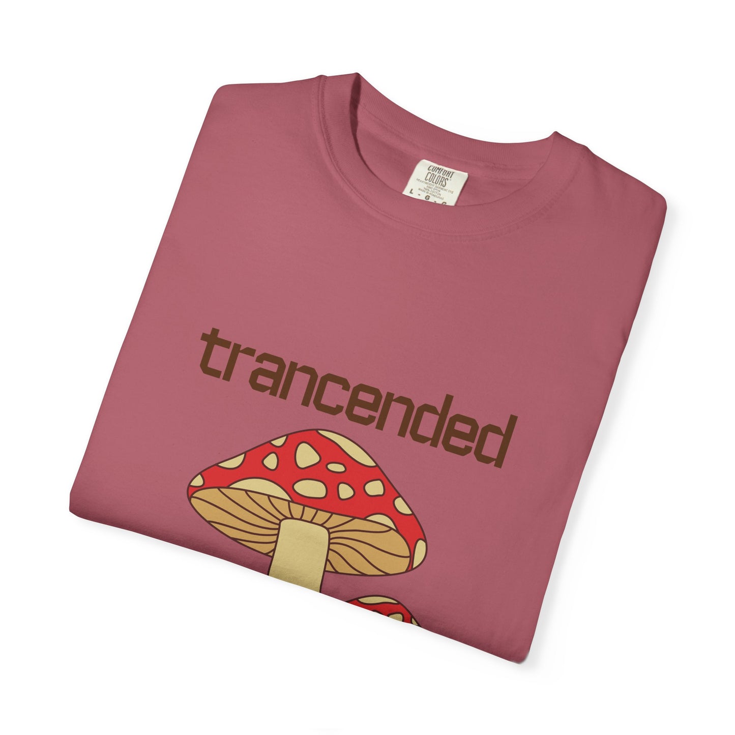 Trancended Mushroom Unisex Garment-Dyed T-Shirt