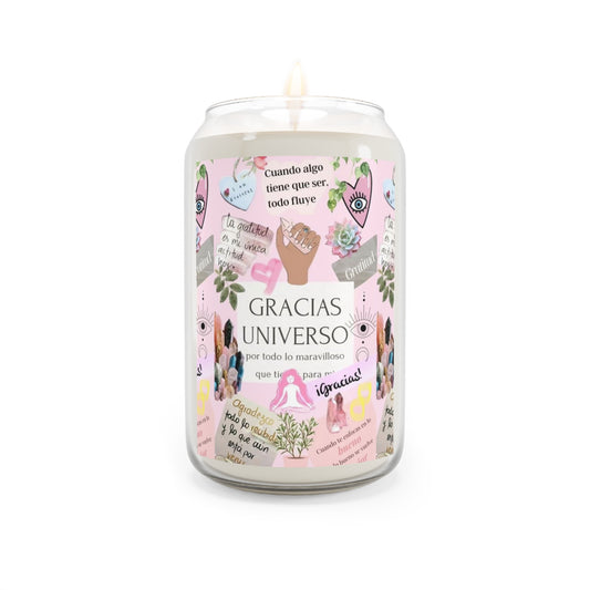 Gratitude Scented Candle, Mindfulness Gift, Spa Candle, Home Decor, Affirmation Candle, Self-Care Treat