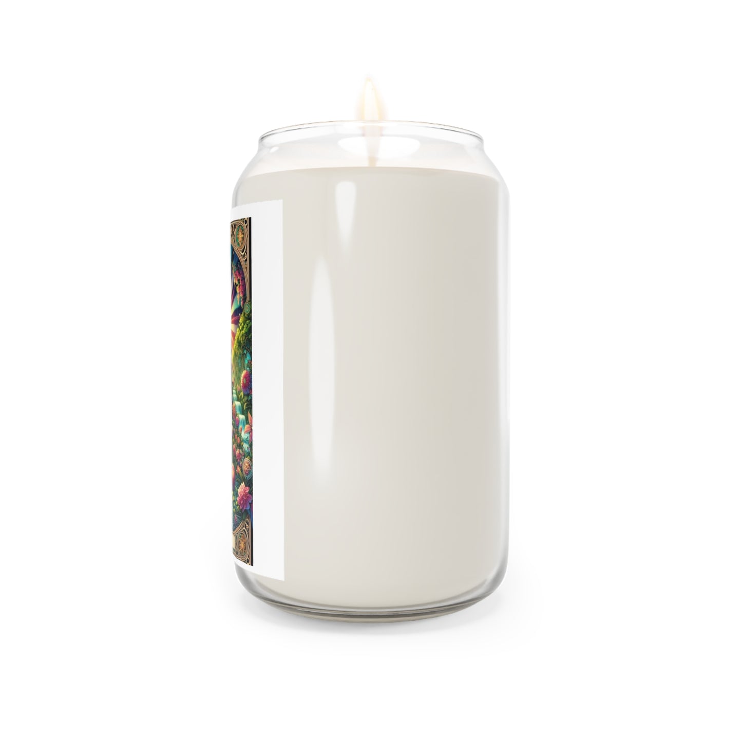 Scented Candle with Tarot Empress Design - Spiritual Décor, Meditation Gift, Relaxation, Home Fragrance, Boho Accessories, Mindfulness