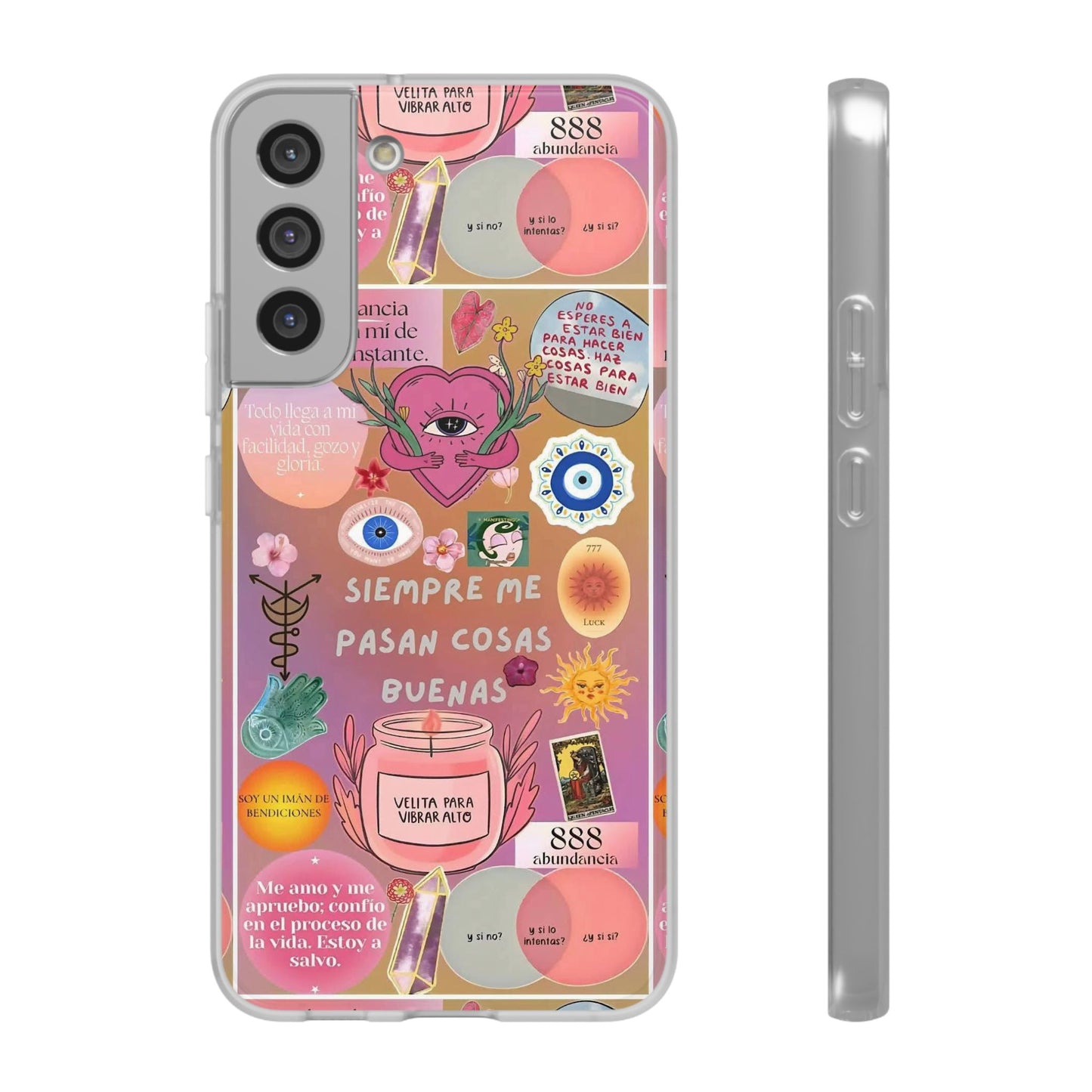 Colorful Affirmation Phone Cases, Positive Vibe Cases for iPhone, Flexible Phone Protection, Unique Gifts for Friends