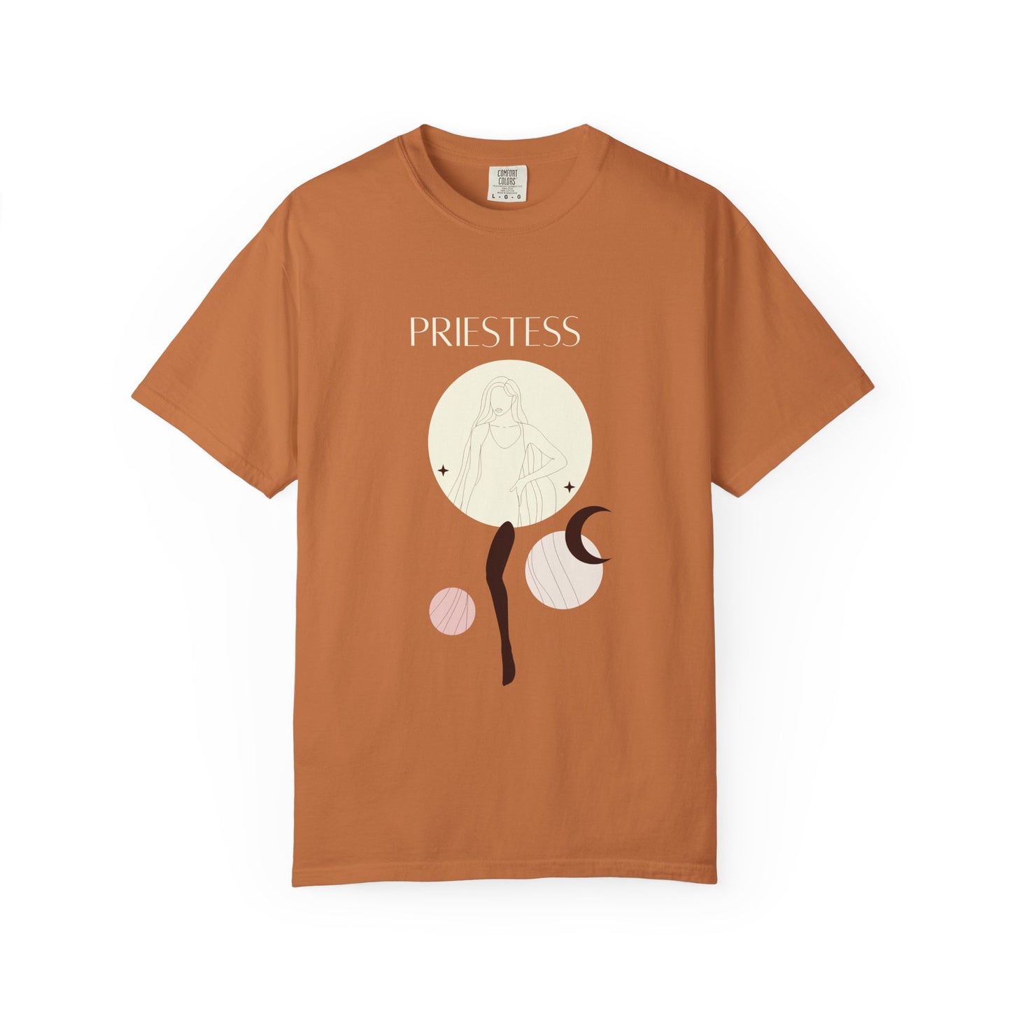 Boho Goddess Graphic Tee - Unisex Garment-Dyed T-Shirt