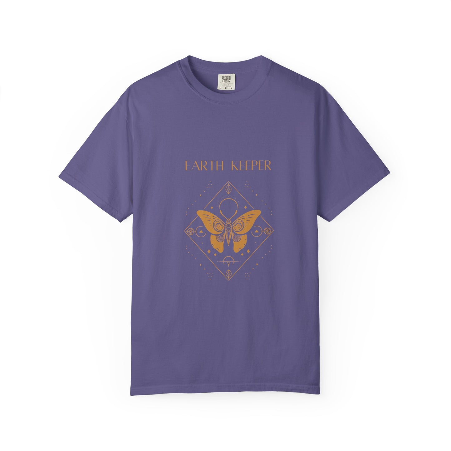 Earth Keeper Unisex Garment-Dyed T-shirt - Eco-Friendly Vibe, Nature Lover's Essential