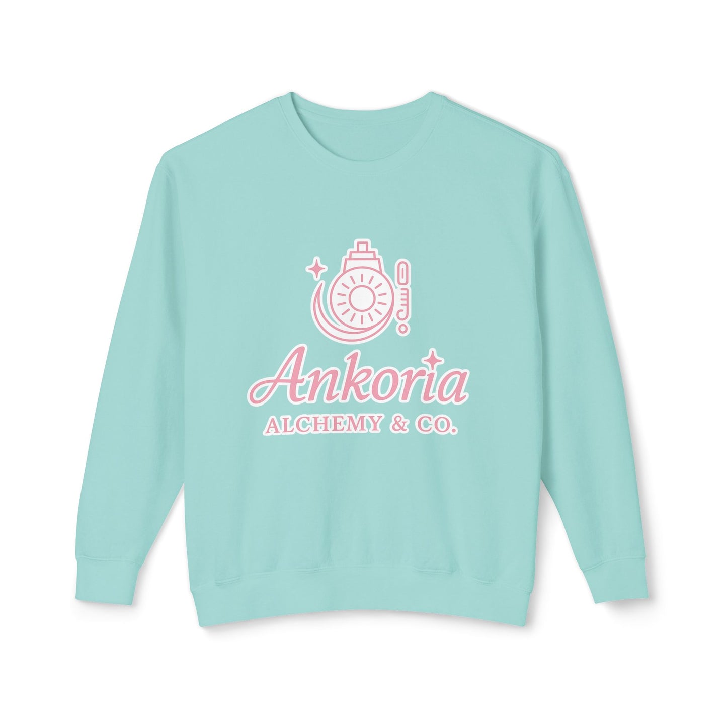 Unisex Lightweight Crewneck Sweatshirt - Inspirational Alchemy Design