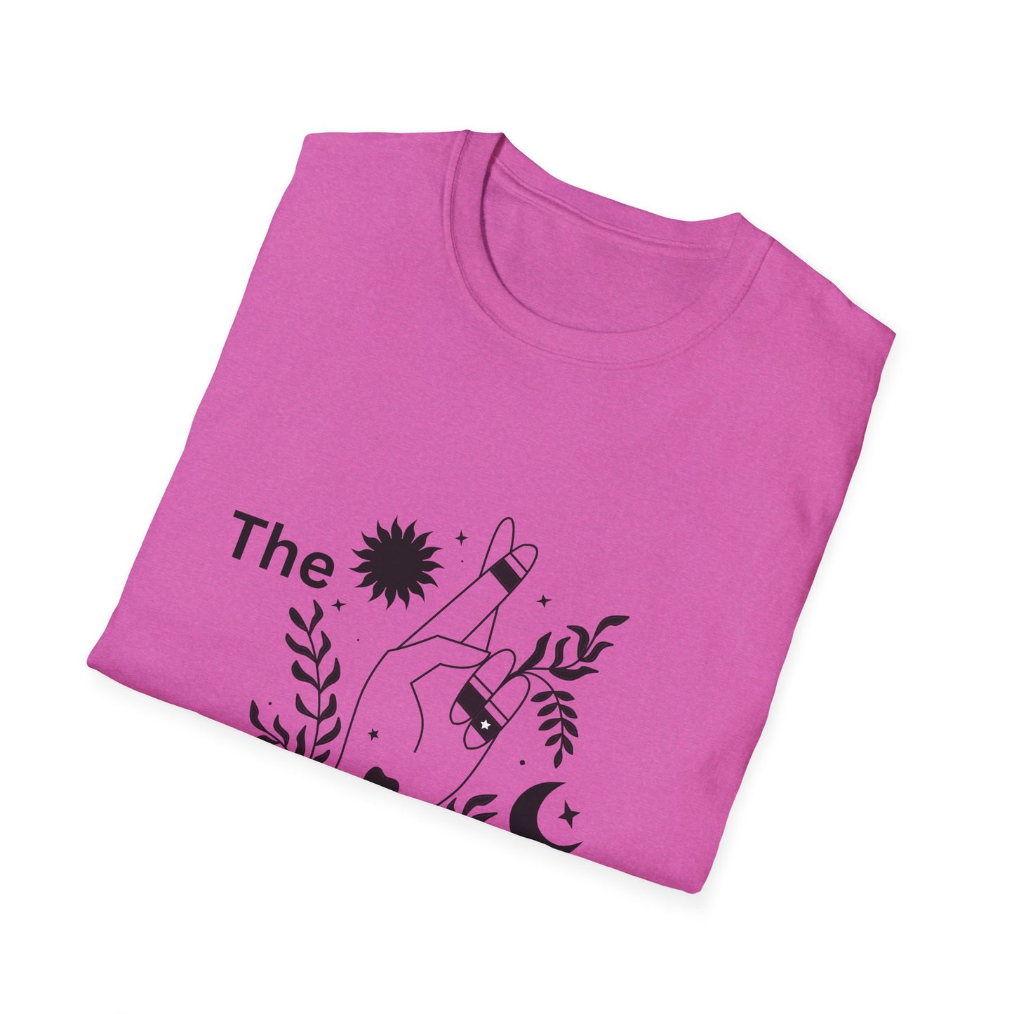 Unisex Softstyle T-Shirt - "The Knowing" Floral Graphic Tee
