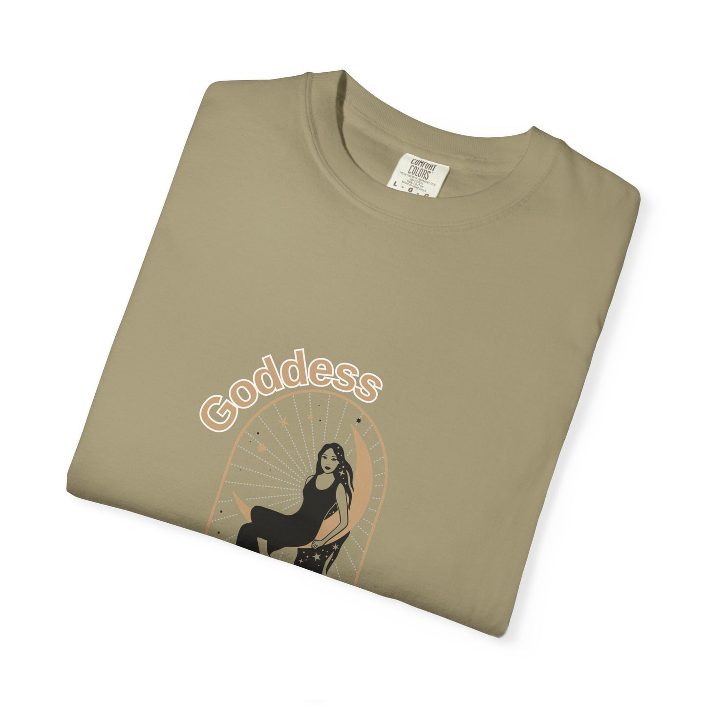 Goddess Tribe Unisex Garment-Dyed T-Shirt – Boho Chic Design for Empowerment