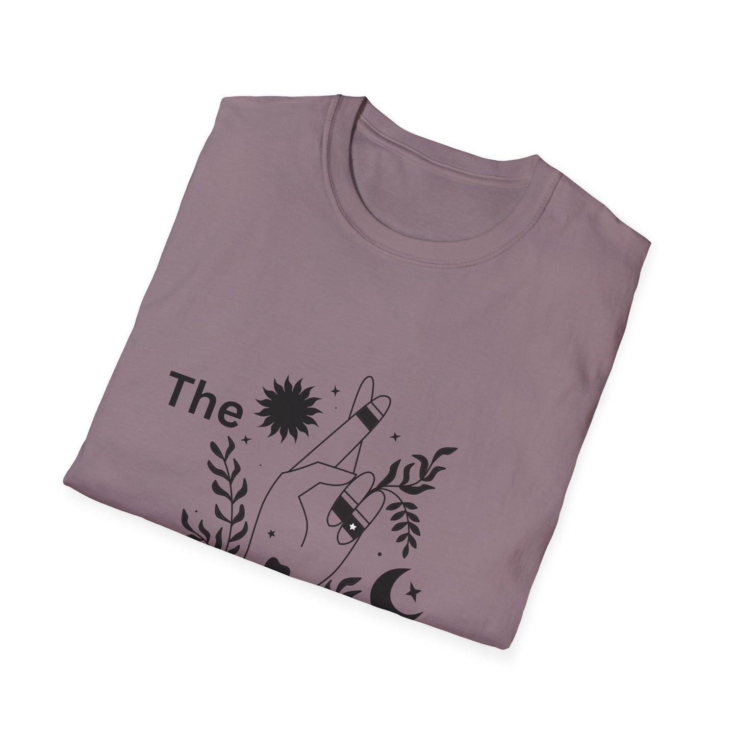Unisex Softstyle T-Shirt - "The Knowing" Floral Graphic Tee