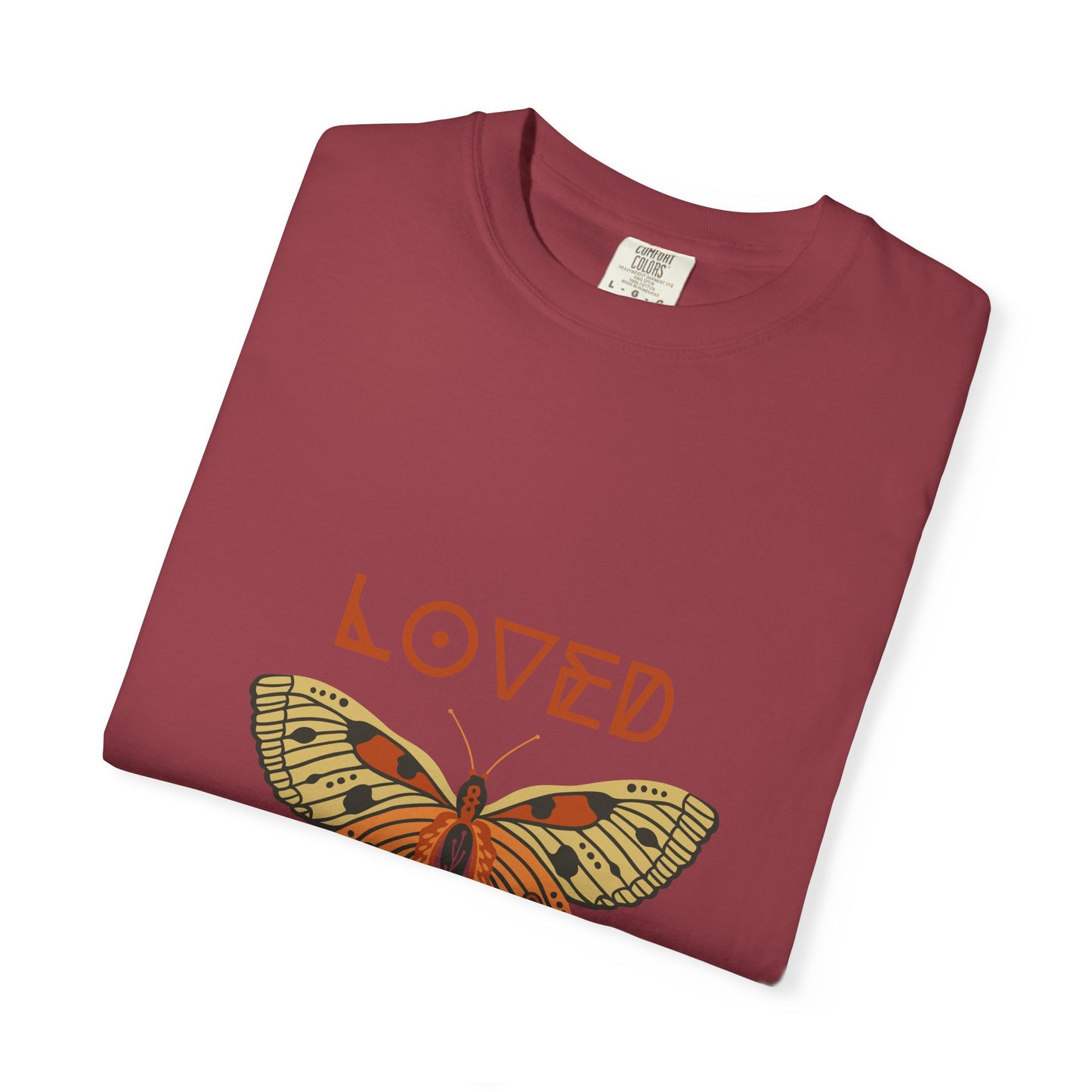 Loved Butterfly Unisex T-Shirt - Perfect Gift for Nature Lovers
