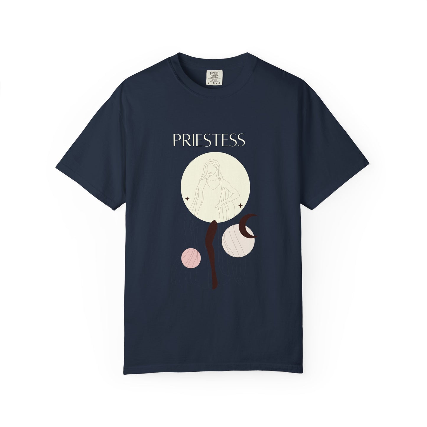 Boho Goddess Graphic Tee - Unisex Garment-Dyed T-Shirt