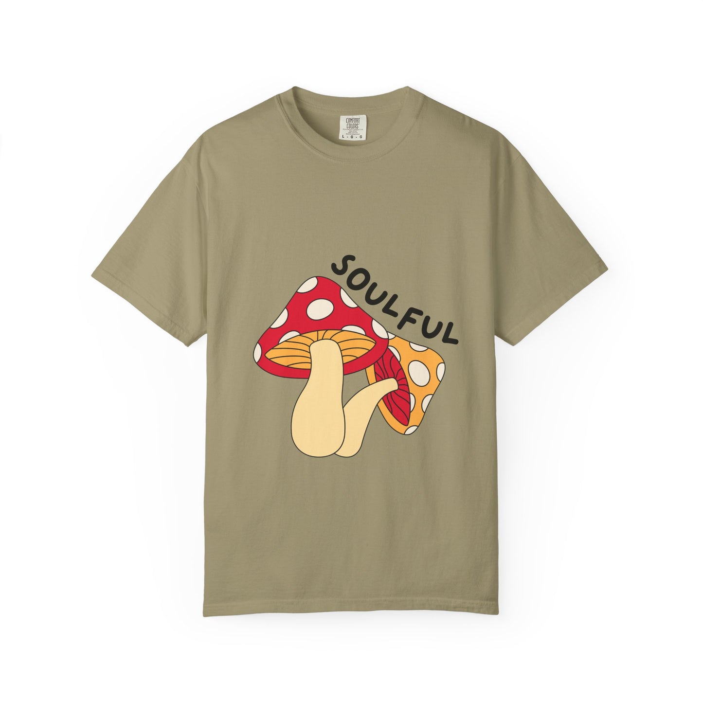 Soulful Mushroom Unisex T-shirt - Eye-catching, Comfortable Casual Wear