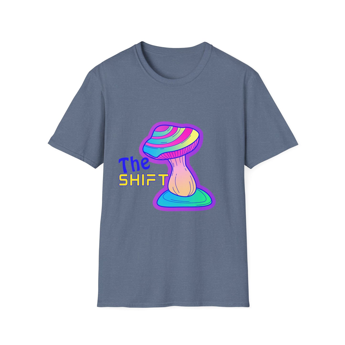 Colorful Psychedelic Unisex T-Shirt - 'The Shift' Graphic Tee for Festivals & Everyday Wear