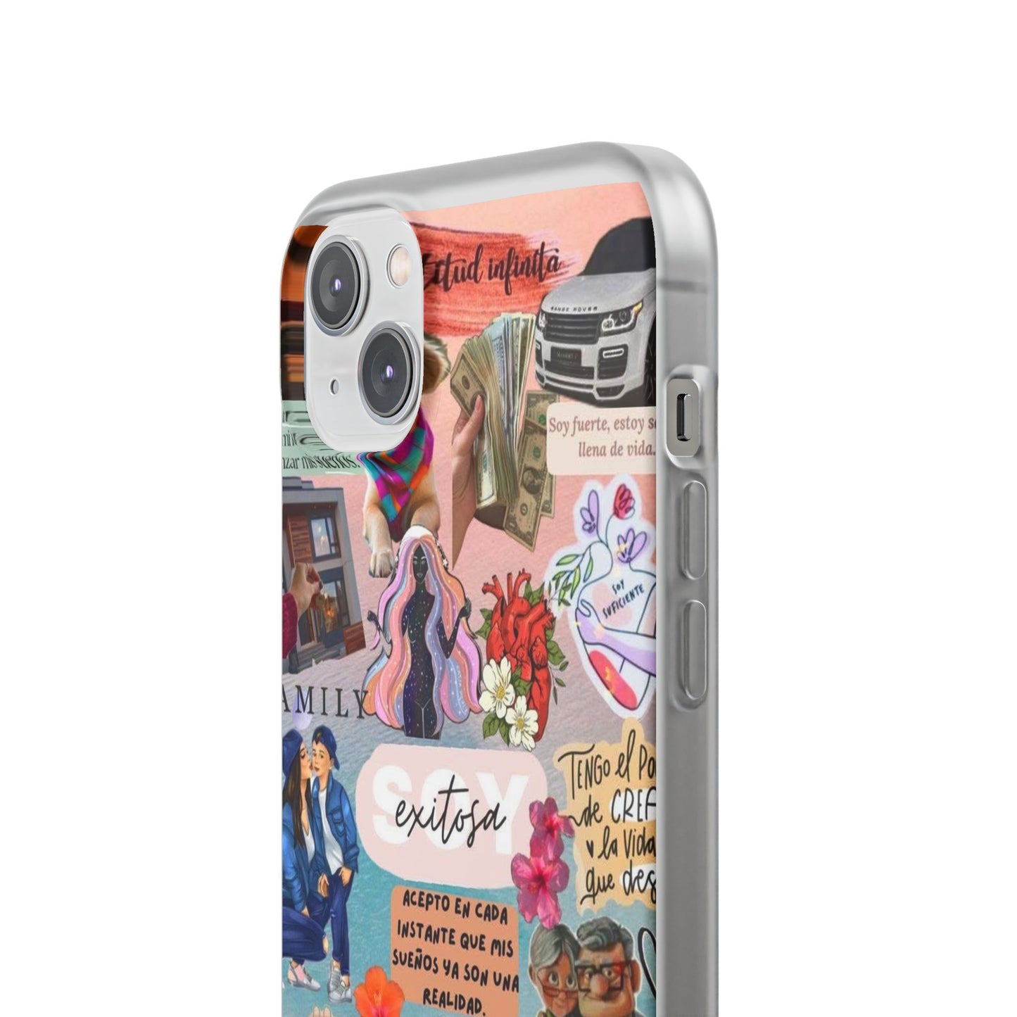 Colorful Inspirational Phone Case, Motivational iPhone Cover, Fun Phone Accessory, Unique Gift for Creative Souls, Flexible Cases for [...]