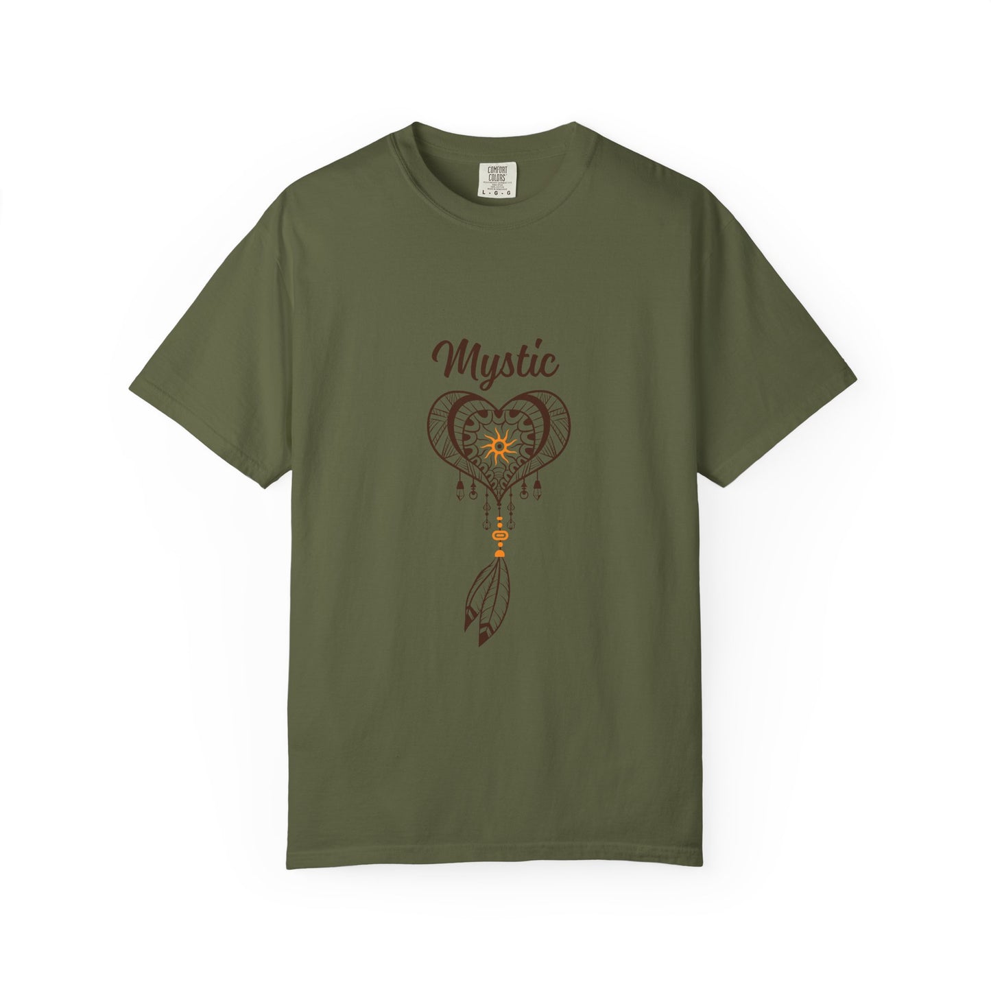 Mystic Heart Unisex T-shirt – Bohemian Style Graphic Tee