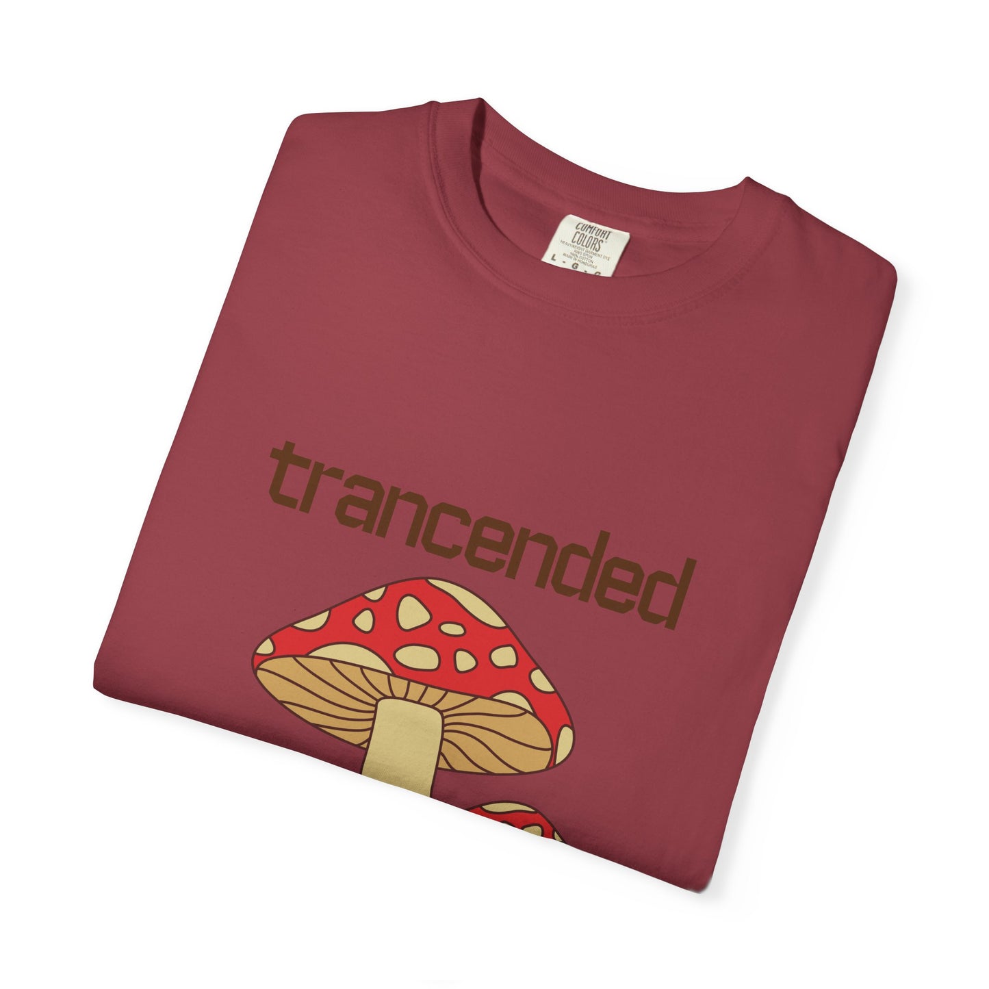 Trancended Mushroom Unisex Garment-Dyed T-Shirt